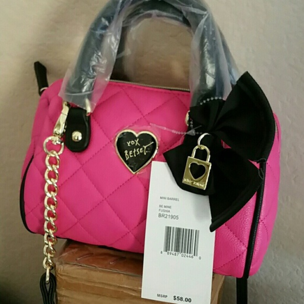 Mini Betsey Johnson Handbag Crossbody